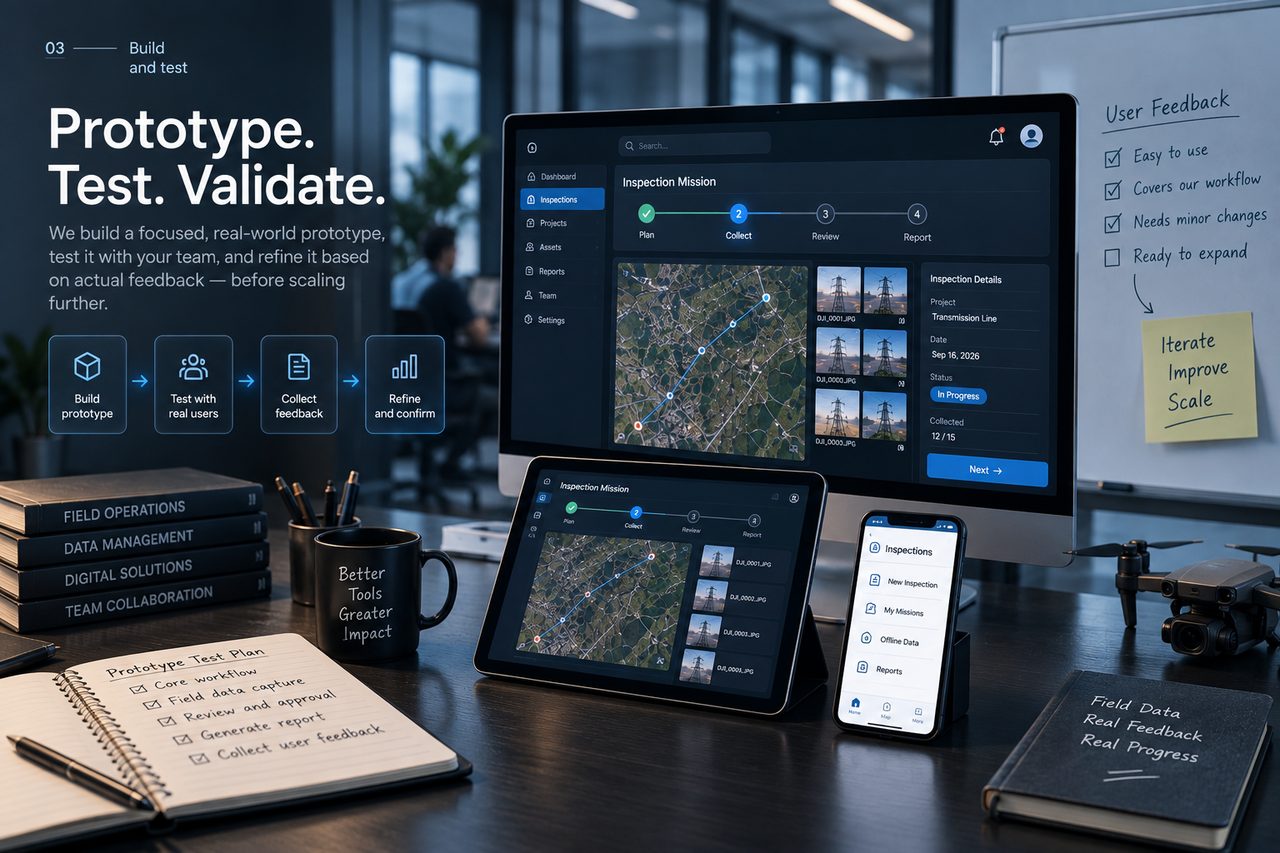 Custom Digital Solutions: Test scope before expanding