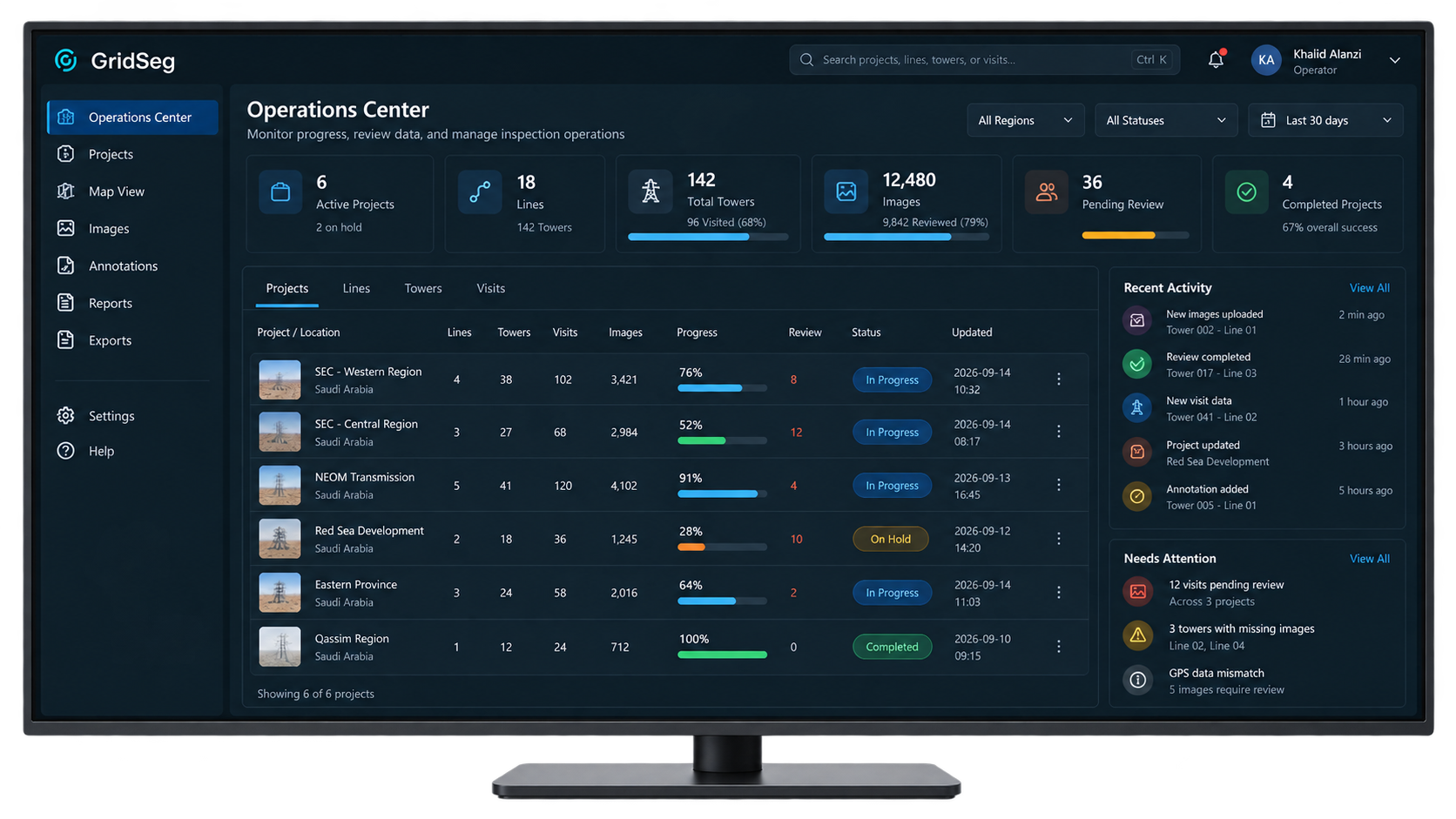 GridSeg / FlightSE: Human review stays central