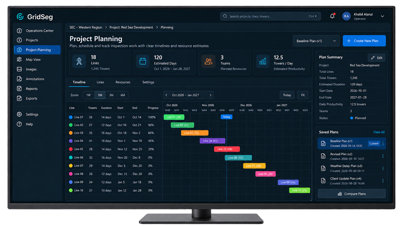 GridSeg / FlightSE: Plans remain traceable